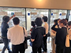 猛暑にも負けず!8社を巡る企業見学