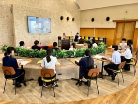 猛暑にも負けず!8社を巡る企業見学